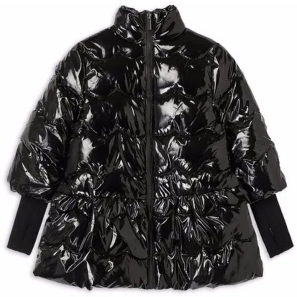 Habitual Kid Black Puffer Jacket - Size 10